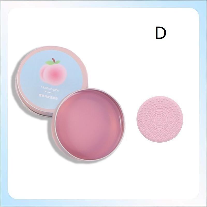 Natural Multi-Functional Makeup Brush Cleaner Soap Portable Cosmetics Washing Tool for Travel Beauty Reusable Cleaning Accessory