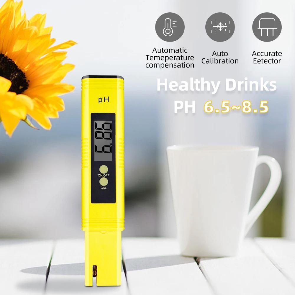 Digital PH/TDS Meter Automatic Calibration 0.01 and TDS Tester Titanium Probe Water Quality Test Monitor Aquarium Pool
