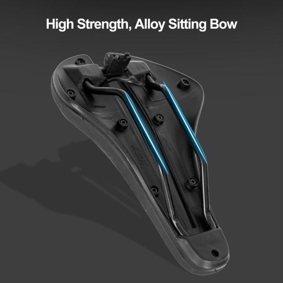 Saddle Hollow Breathable Ergonomic Design Anti-slip Strong Support Comfortable Sit Sponge MTB Road
