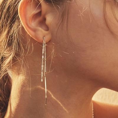 Hei 3chain Drop Earring