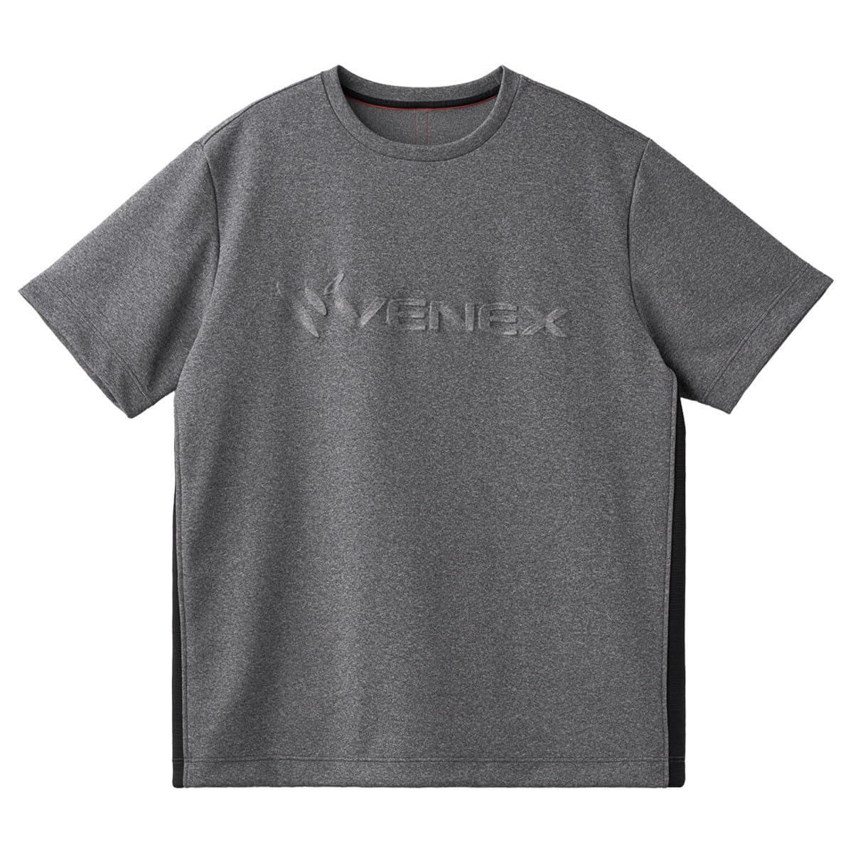 

Venex Recovery Move Embossed Logo Heather Size General Medical Device Recovery Wear Men s T-Shirt, Gray, M,