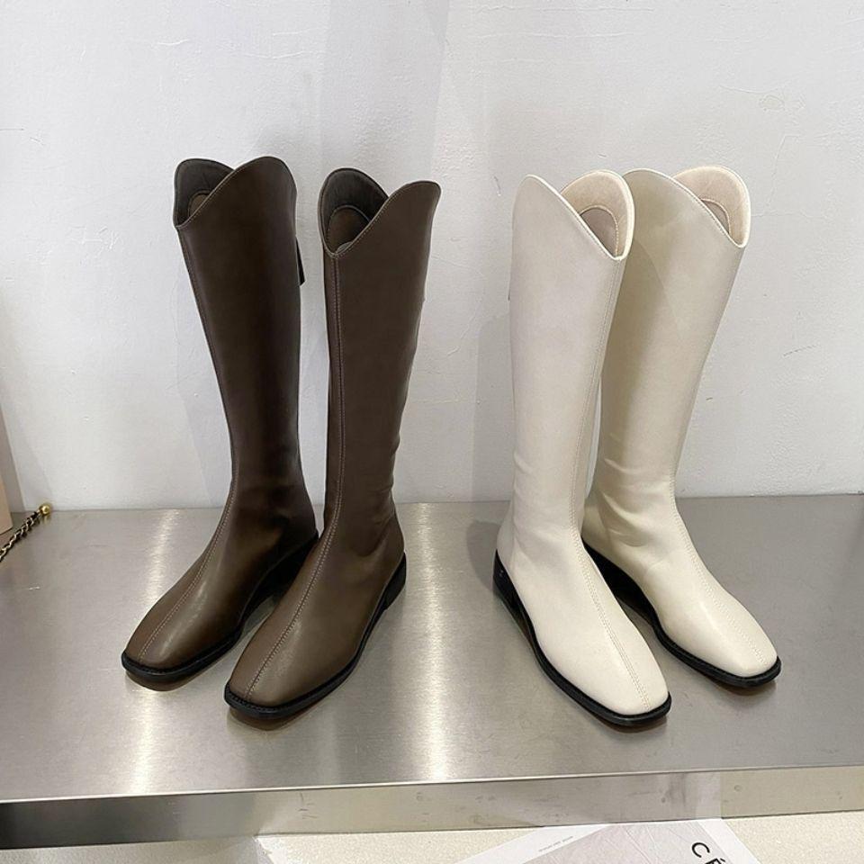 Women's Over-the-Knee Martin Boots: Slimming High Knight Boots for Autumn and Winter