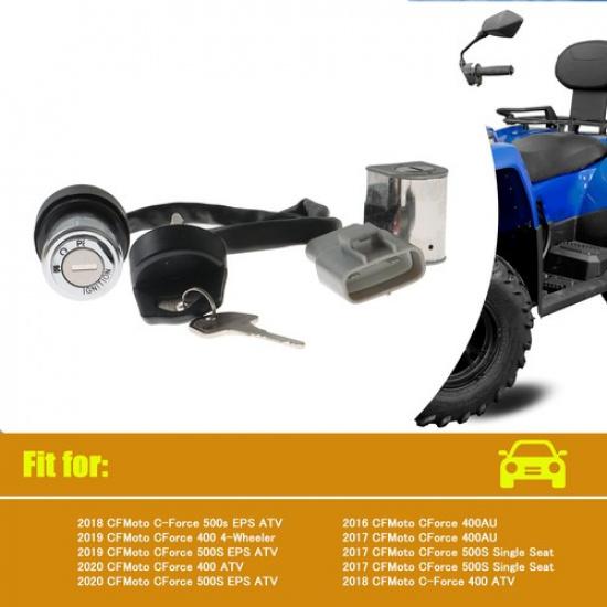 1 Set Start Switch Key Assembly Fit for CFMoto CForce CF400AU 500S 400 ATV