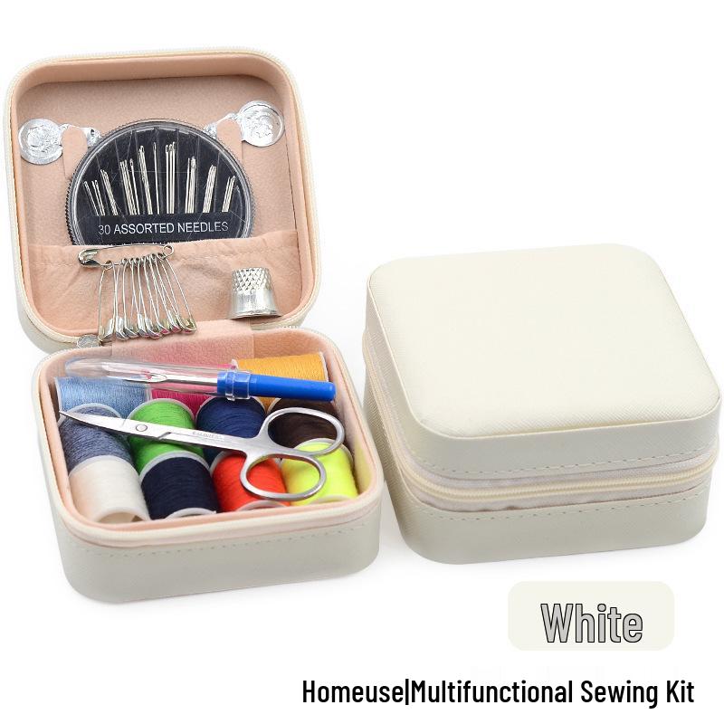 Portable Needle & Thread Storage Set: Travel Kit for Hand Sewing