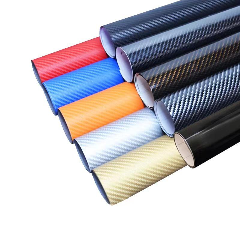 High-Gloss 3D/5D Carbon Fiber Car Color Change Film - Matte & Glossy Finish Sticker