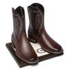 2025 hot-selling large-size men's leather boots 4748 comfortable and breathable leather boots fashionable side zipper outdoor men's shoes