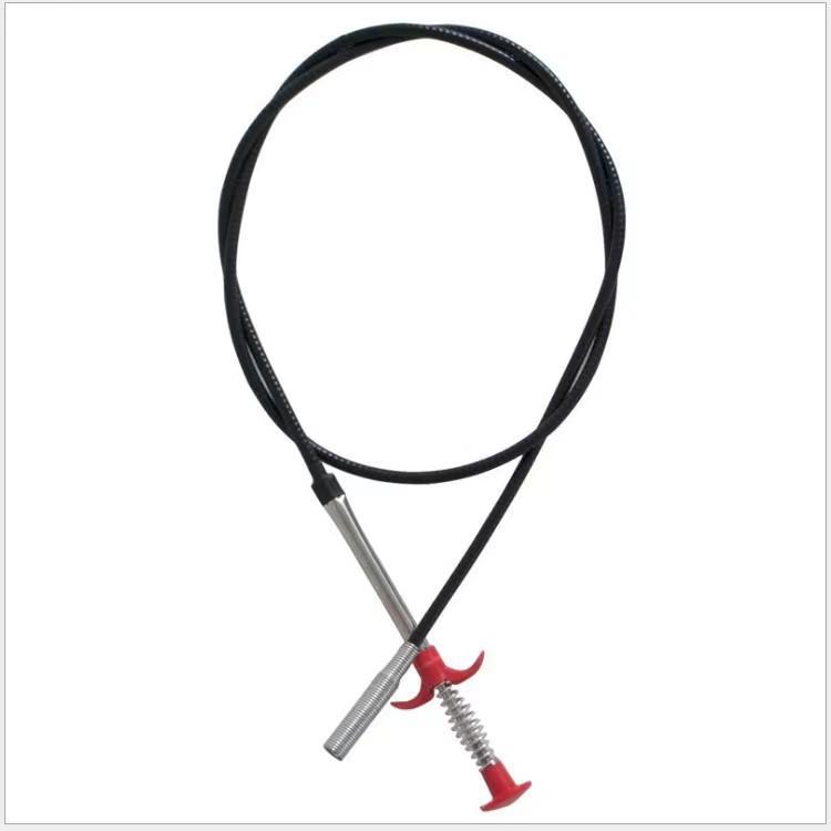 

Four-Claw Toilet Drain Unclogger for Hair and Debris 60cm Pipe Claw Retriever