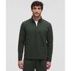 Soft Jersey Half Zip Rainforest Green