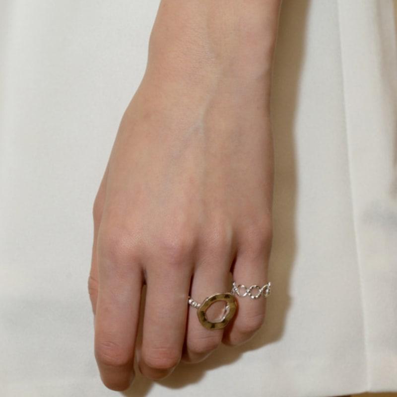 FADEMINE Half Corsage Ring