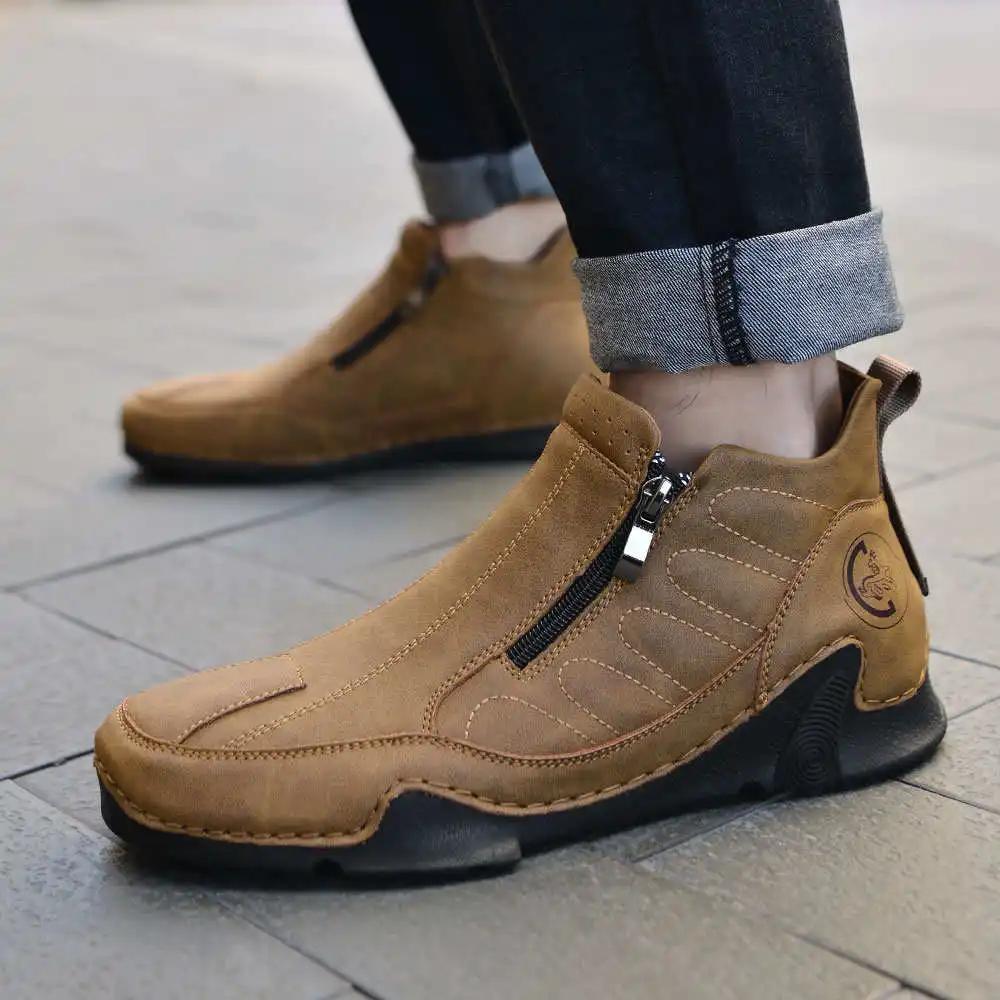 Spring Round Toe Sneakers Brown Tall Sneakers Women Shoes Trainer Boots Sports Choes Vzuttya Runing Designer Vip Tenise