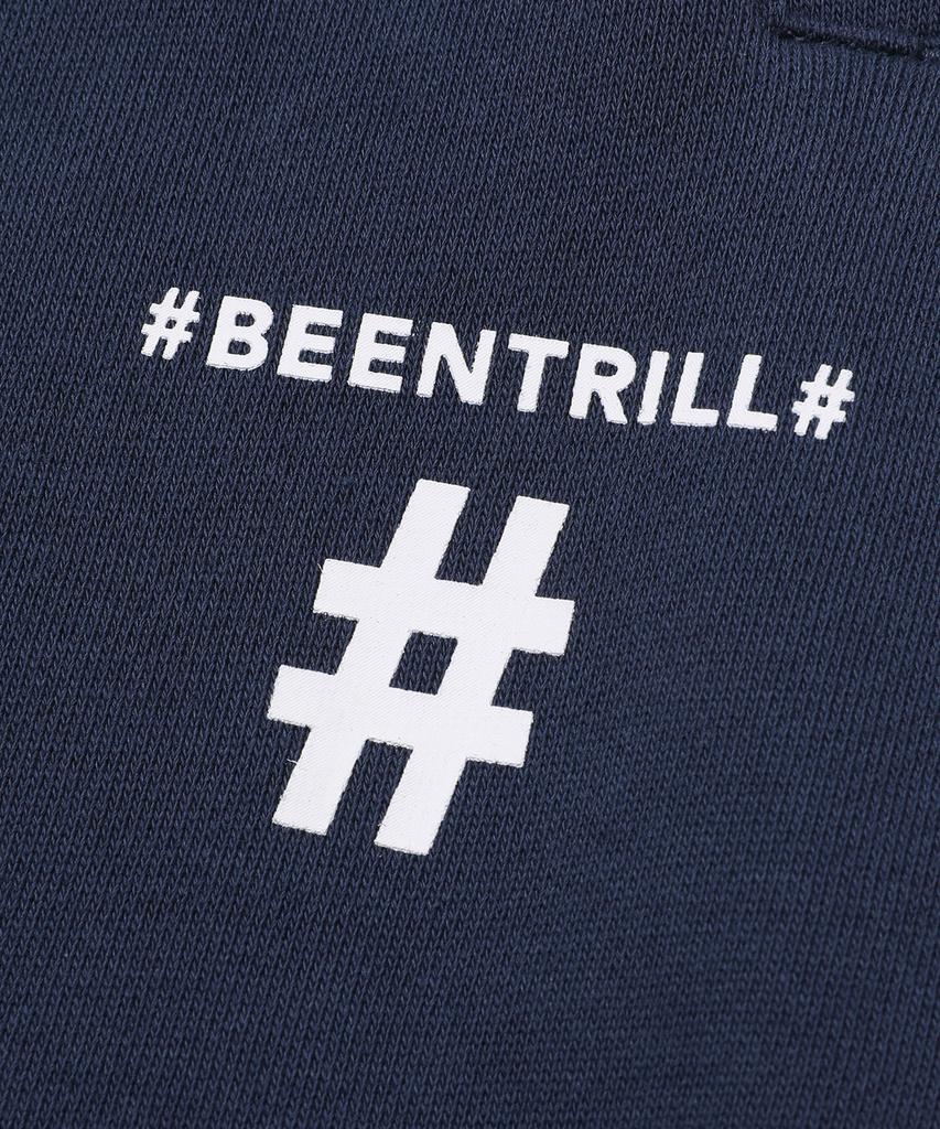 BEENTRILL Essential Hashtag Logo Sweatpants (Indigo)