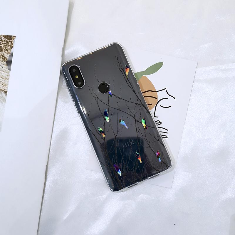 

Мягкий силиконовый чехол для телефона для Xiaomi Mi Max Mix 1 2 2S 3, эстетичная задняя крышка с птицей и цветами, красивая птичка для Xiaomi Mi Note 1 2 3 Xiaomi Max 3