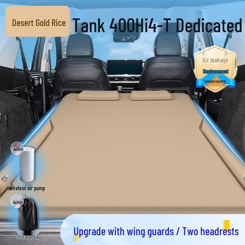 Tank 400 Hi4t Car Trunk Inflatable Bed - Rear Sleeping Solution