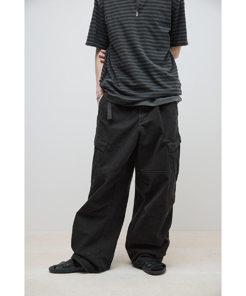 Haechinglum Mil Pants Washed Black