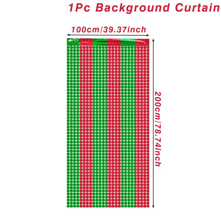 

Рождественский красный зеленый фон веселые рождественские украшения для дома 2024 фон рождественские украшения Навидад Натал новогодний подарок 2025