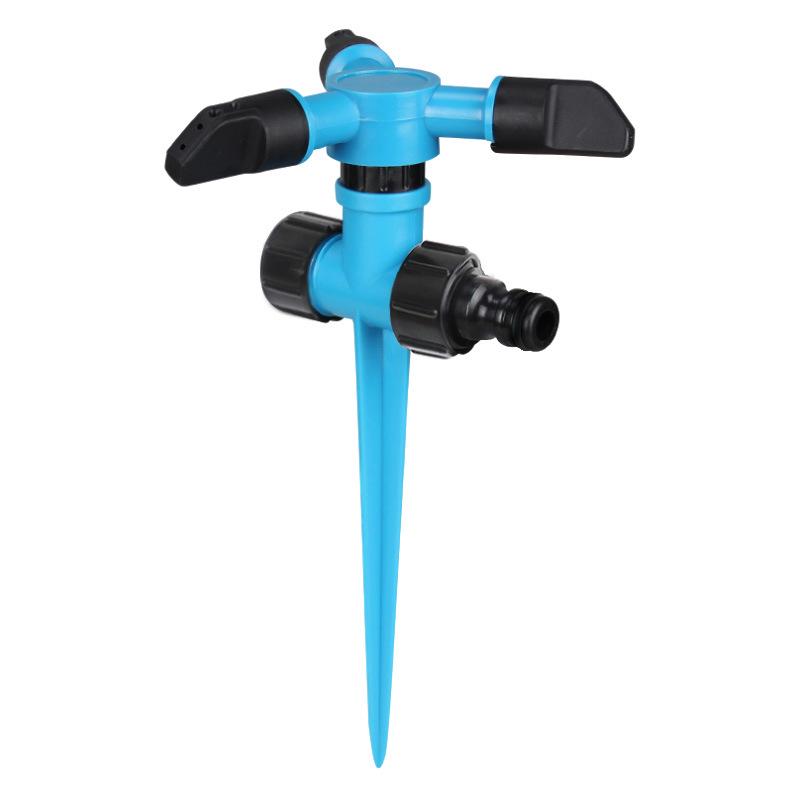 

360° Automatic Rotating Lawn and Garden Sprinkler синий