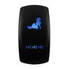 12V/24V Blue LED Rocker Switch Spot/Fog/Side Lights/Power/Inverter/Fan Toggle Waterproof On-Off | On-Off-On Switch Switches4