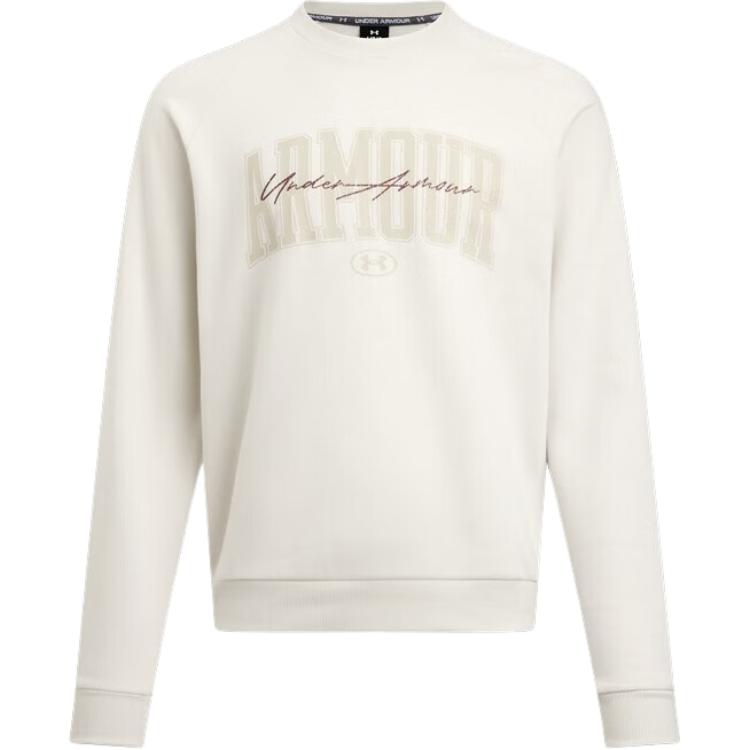 

Under Armour EF Свободный крой Флисовая спортивная толстовка с круглым вырезом для мужчин 6010178-110 M