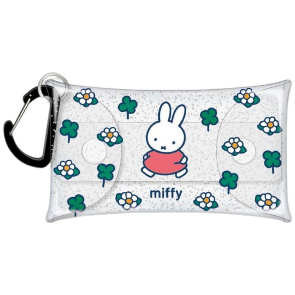 

Marimo Craft Miffy Clover Pop Series Clear Small with Multi-Case One-Point Design, DBM-2844