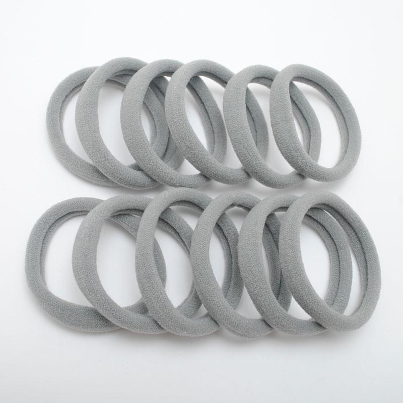 12Pieces Women Elastic Hair Bands Seamless Tie Big Hair Scrunchies Heavy Hair Gum Hair Accessories Birthday Gift Hair Holder