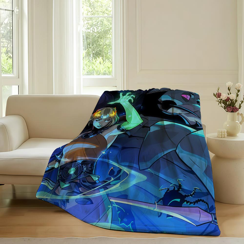

Adventure games H Hades 2 Blanket For Sofa Office Bed Plane Travel Sleep Read Relax Camping Soft And Warm 75x90cm