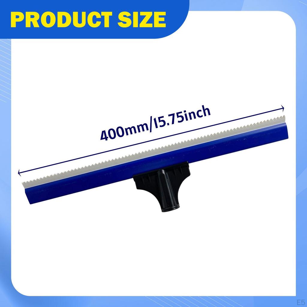 Racletă de pardoseală epoxidică, Raclă din cauciuc moale, cu dinți, plată, pentru începători, Versatil