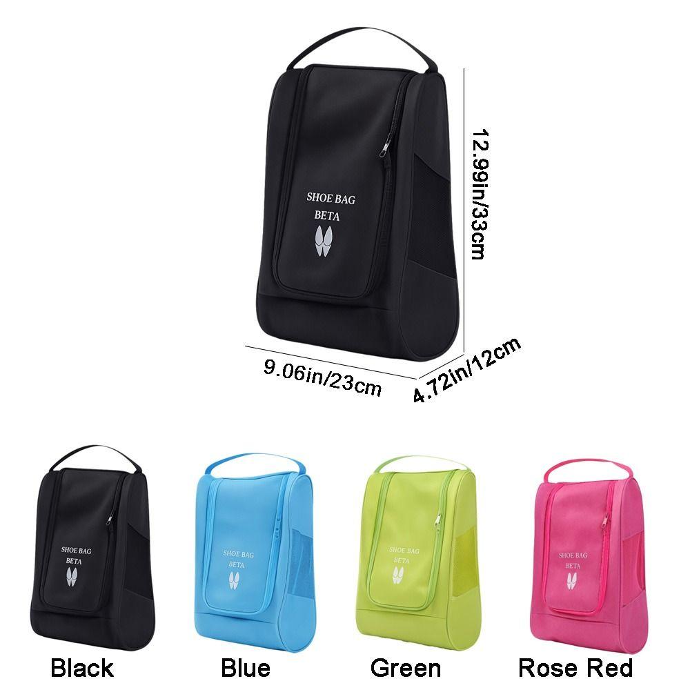 Hand-Held Travel Shoe Bag Breathable Football Boot Bag Durable Golf Shoe Bag Outdoor