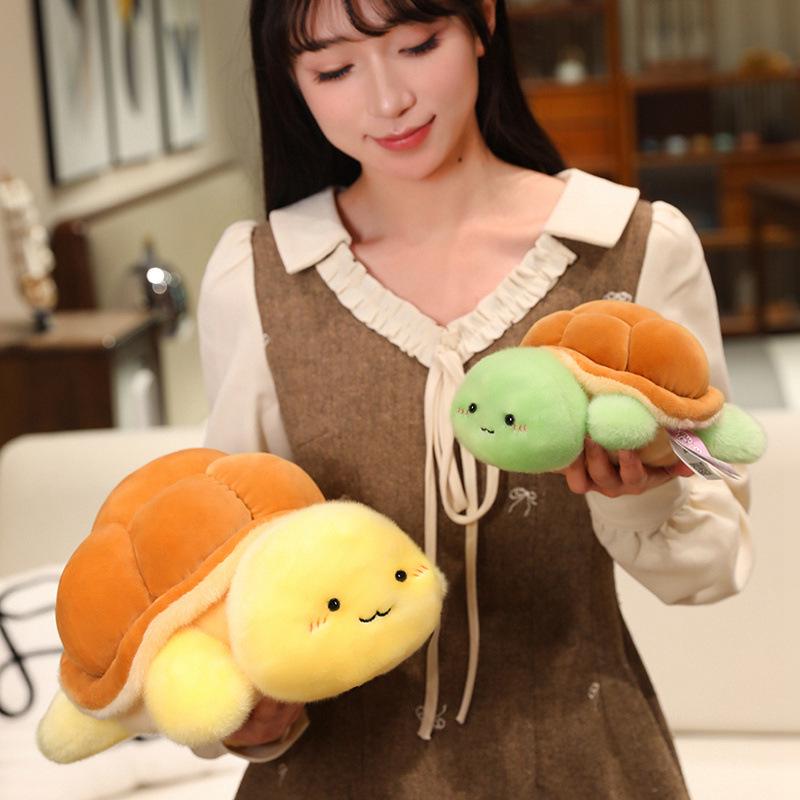 International Little Turtle Plush Toy - Cute Desk Companion & Creative Birthday Gift for Children