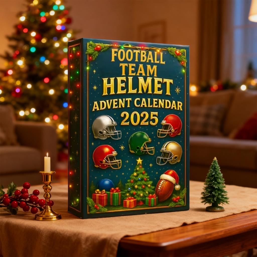 Adventní kalendář, Adventní kalendář, Chlapecký adventní sportovní kalendář, 24denní akrylový odpočítávací kalendář, Adventní kalendář