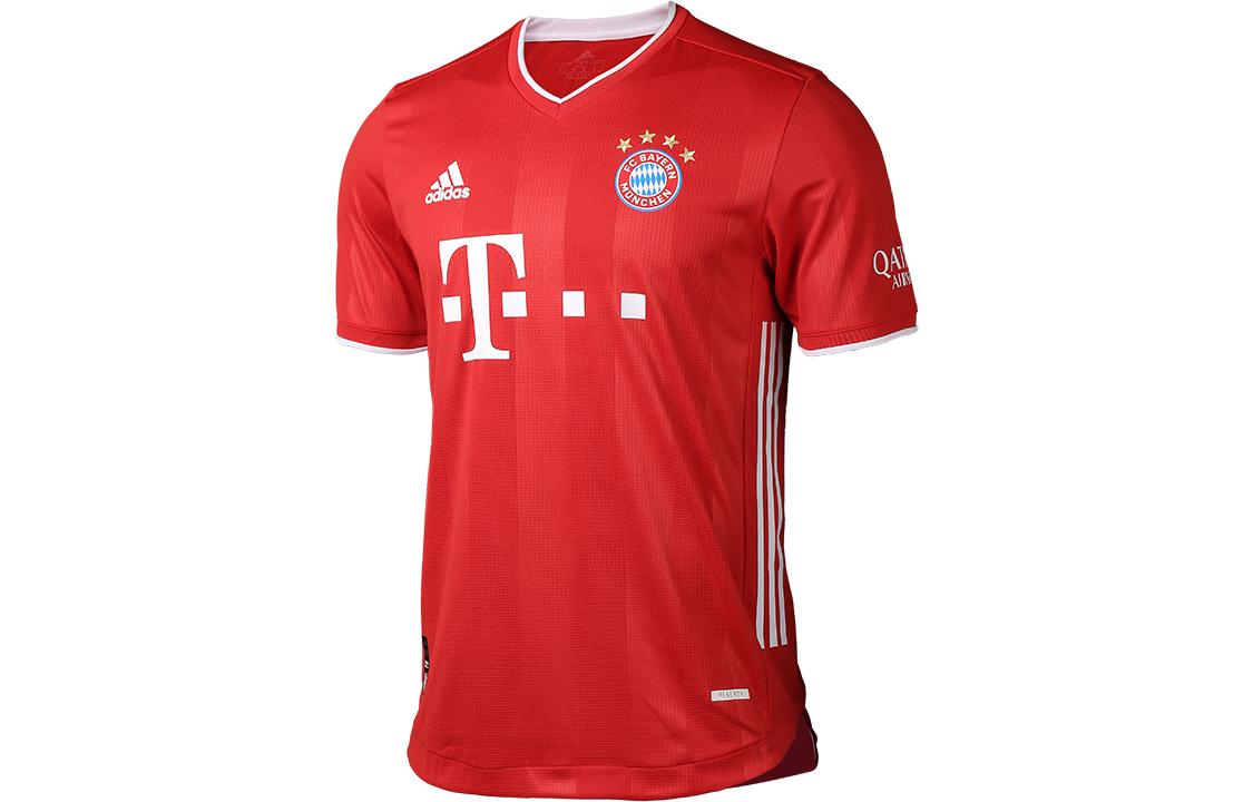 

Adidas Bayern Munich Black Soccer Jerseys Men s Red Moderate Straight Fit FI6197 S