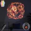 Usb Christmas Projector Light 12 Patterns Xmas Projection Lamp Flexible Gooseneck For Home Party Bedroom Decor Ambience Lighting