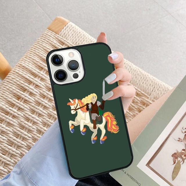 Rider of Rohan Phone Case For iPhone 16 15 14 Plus XR XS 11 12 13 Pro Max Soft Bumper Shell Cover Coque