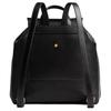 Coach Crosby 36 Brand Logo Adjustable Shoulder Strap Leather Backpack Large Women Backpack Black CW618-B4BK
