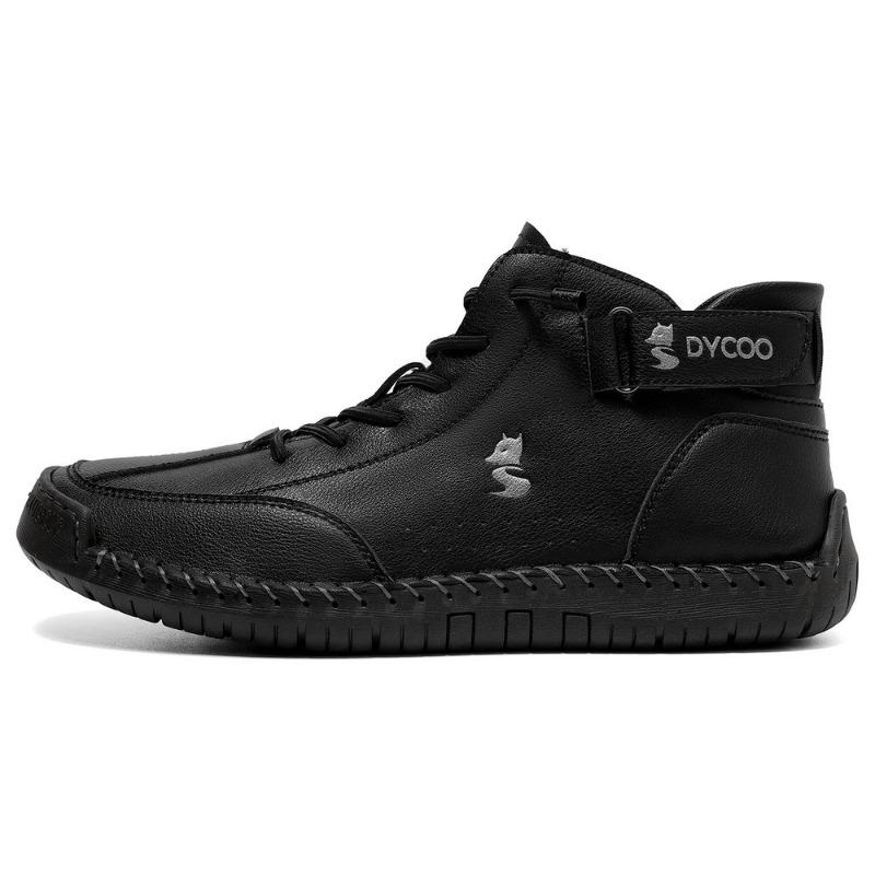Hand-stitched Martin boots autumn and winter high-top men's shoes men's new casual short boots