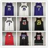Vyšívaný basketbalový dres Toronto Raptors pro muže a ženy - Kyle Lowry 7 Vince Carter 15 Tracy McGrady 1