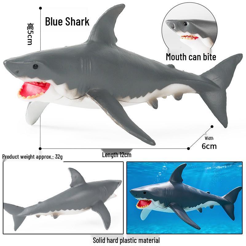 Ocean Crab Simulation Toy Set: Includes Hermit, Swimming, and Three-Spot Plastic Models