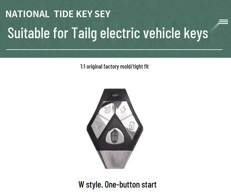 Tailg N8 Tiger Little Lion Electric Vehicle Key Cover