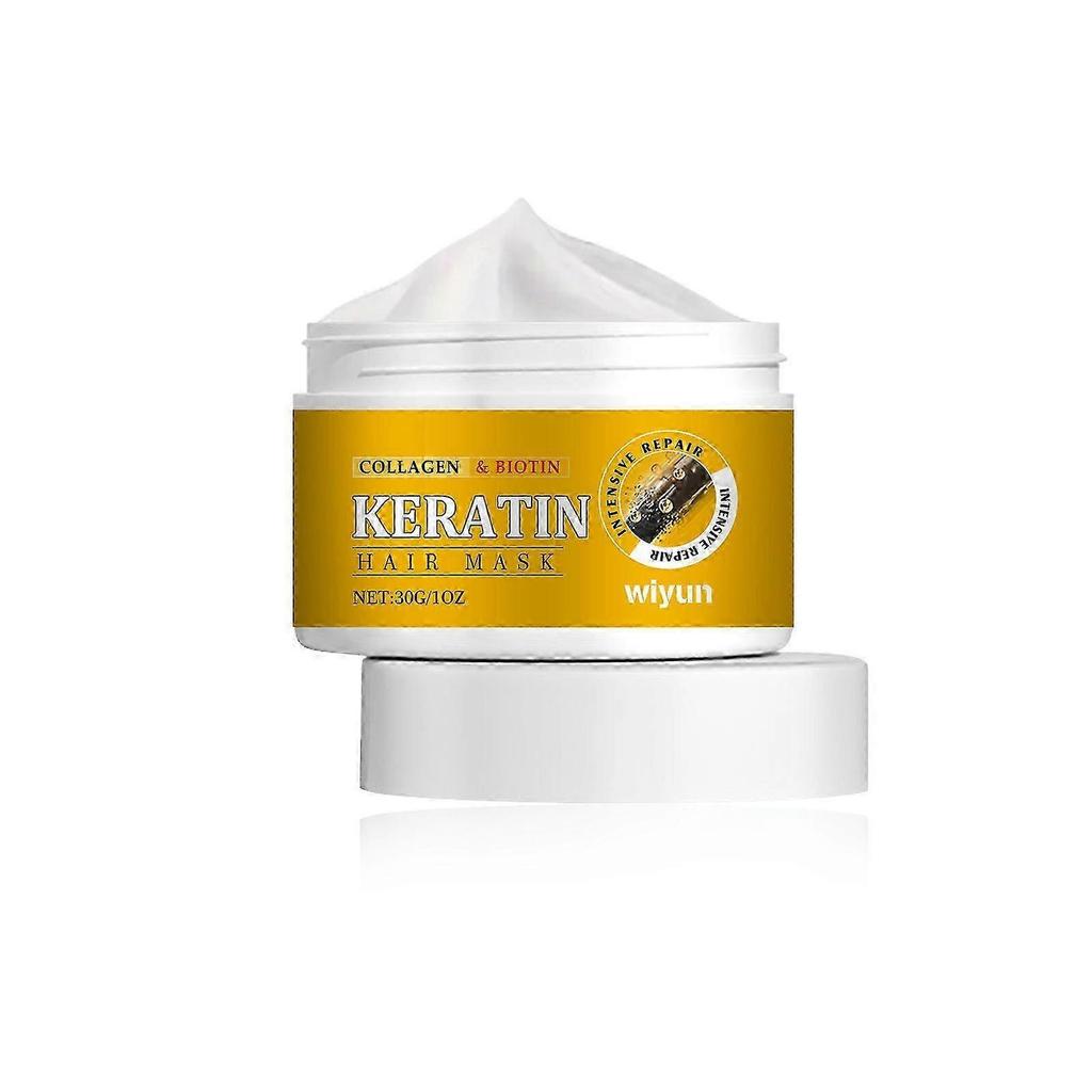 Keratin Hair Mask, Nourishing Hair Keratin Repair Hair Mask, Gentle Care Hair Mask, Hair Glow Hair Mask Less