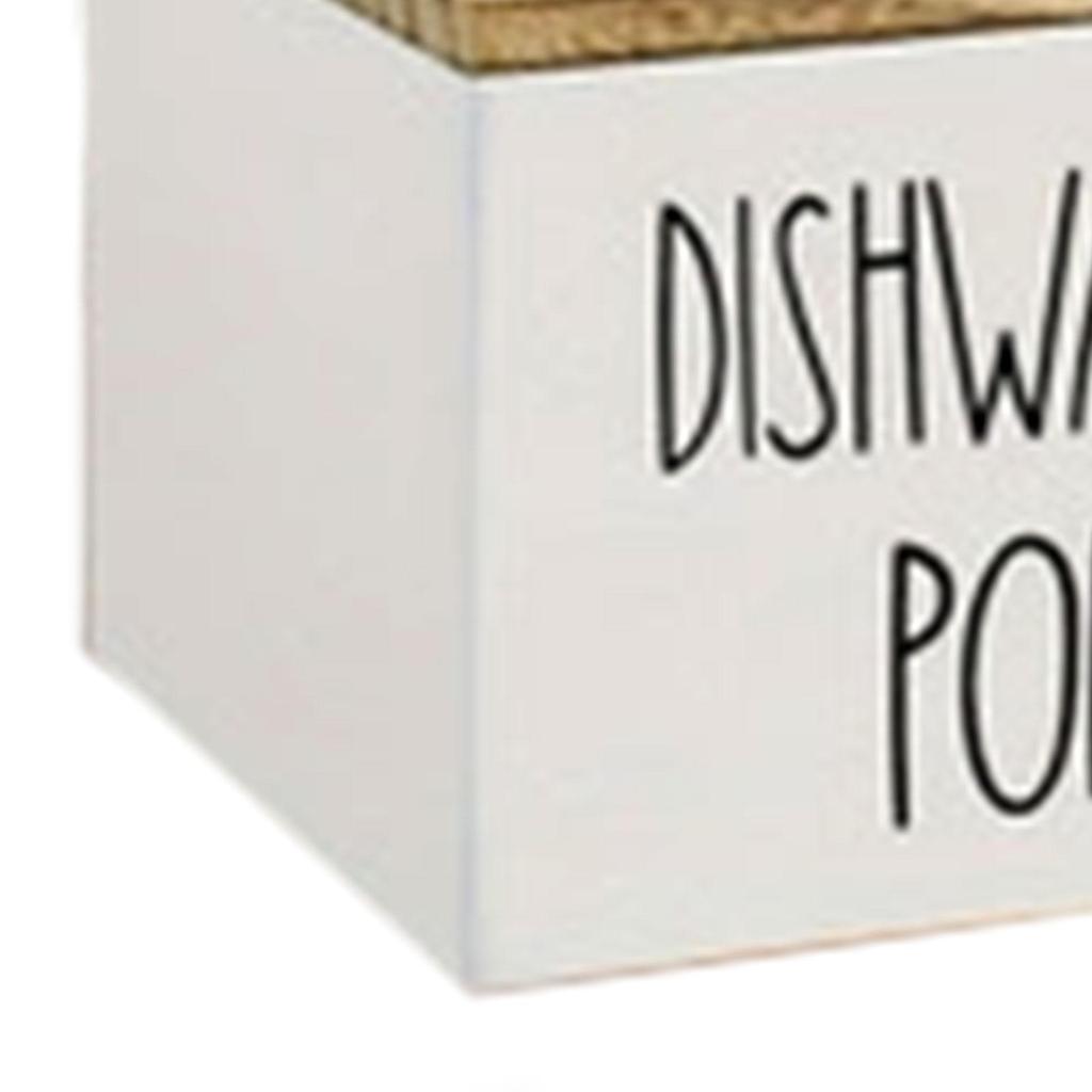 Wooden Storage Container Countertop Organizer Multipurpose Sturdy Holder