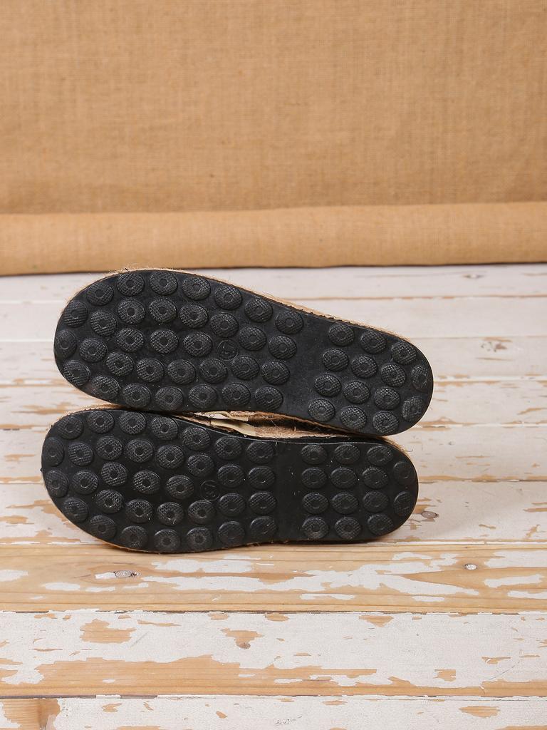 Women's Elegant Soft Sole Flats, Casual Linen Round Toe Slip-on Walking Shoes, Breathable Low-top Daily Footwear