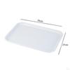Serving Tray Platter Office Living Room Versatile Party Tea Rectangular Makeup