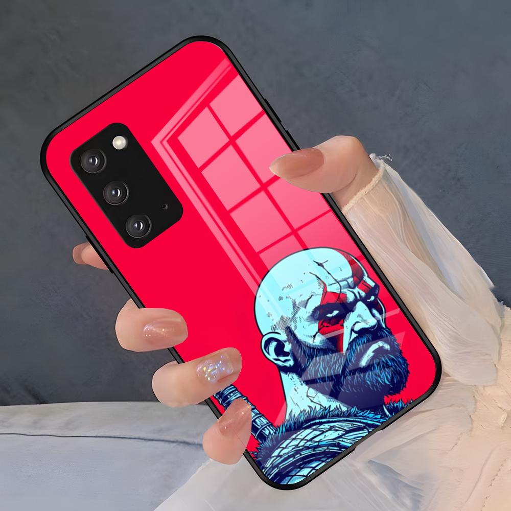 God Of Wars Phone Case For Samsung S26 S25 Plus S20 S20 Plus S22 Ultra S23 FE S21 Plus S21 Ultra Glass Cover