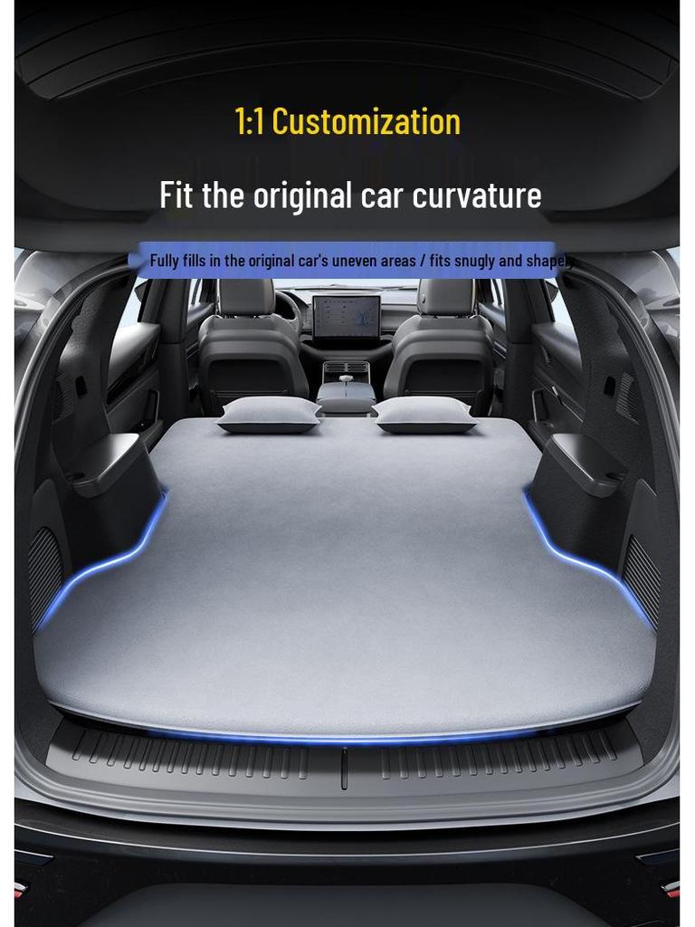 BYD Tang Inflatable Car Bed Mattress - Rear Seat Sleeping Pad Cushion for Trunk