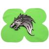 Wolf Wolf Car 3D Emblem Sticker Metal Left Right Easy