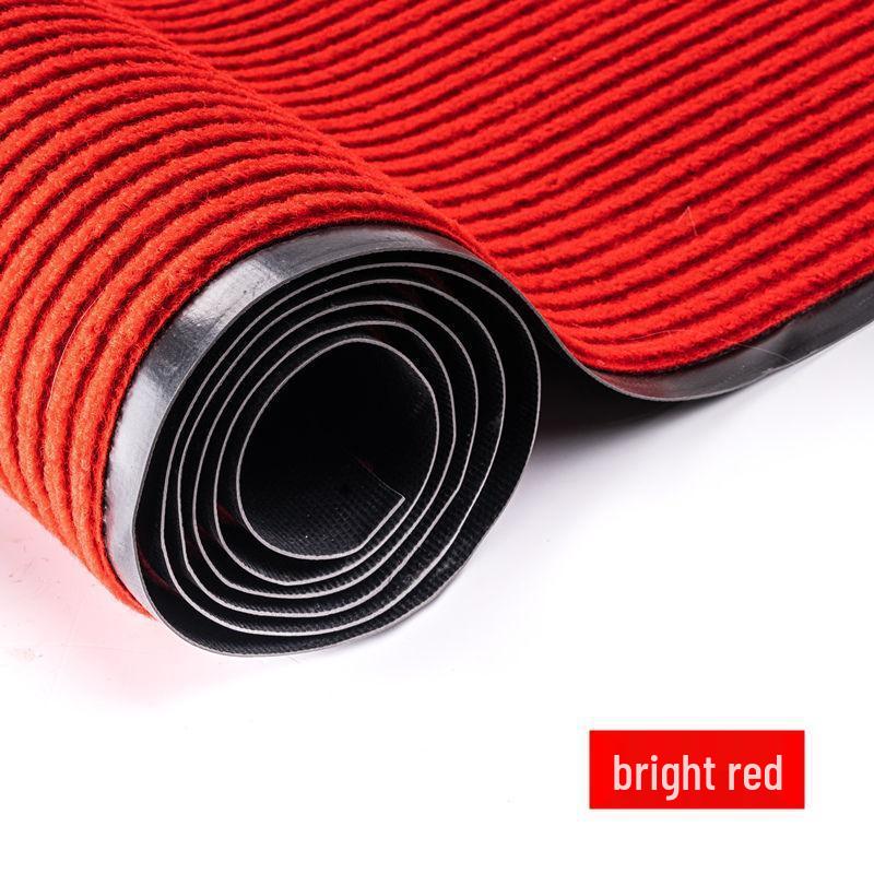 PVC Non-Slip Water-Absorbing Doormat - Modern Washable Floor Mat for Entryway, Stairs, Kitchen 50x80 cm