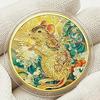 2025 Chinese Zodiac Colorful Commemorative Medal Relief Color Printing Lucking Fortune Coin 12 Chinese Zodiac Collectible Coins