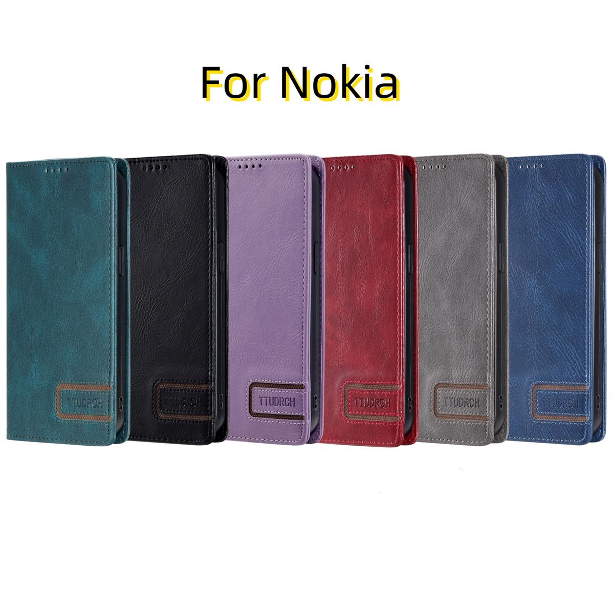 

Для Nokia 4.2,Nokia 3.2,Nokia 7.2,Nokia 6.2,Nokia 2.3,Nokia 1.3,Nokia 5.3...Роскошный чехол-кошелек-кошелек-кошелек из искусственной кожи из телячьей кожи с картой