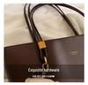 Vintage Large-Capacity Women's Tote Bag 2026 – High-Quality, Fashionable Single Shoulder Bag