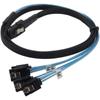 Sas Sata Kabel Mini-Sas Sff-8087 Zu 4 Sata Kabel Mini Sas 4I Sff8087 36P Zu 4 Sata 7P Kabel 12Gbps 1/0.5M Festplattendaten
