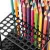 Modern Acrylic Desk Organizers Multipurpose Pen Holder For 96 Paintbrushes Pens Markers Nonslip Base Space Saving